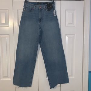Banana Republic High Rise Wide Leg Jeans